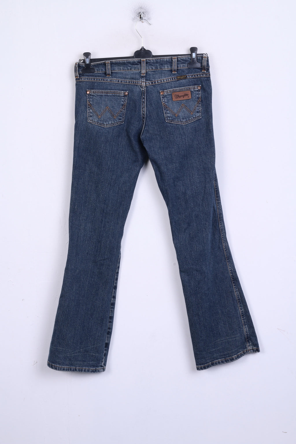 Wrangler Womens W30 L32 Trousers Jeans Denim Blue Cotton