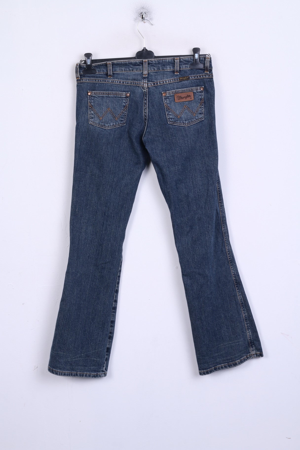 Wrangler Womens W30 L32 Trousers Jeans Denim Blue Cotton