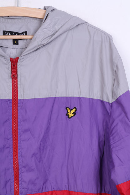 Lyle &amp; Scott Heritage Veste L Track Top Homme Gris