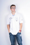 La Martina Mens 3XL Polo Shirt White Argentino Buenos Aires Cotton - RetrospectClothes