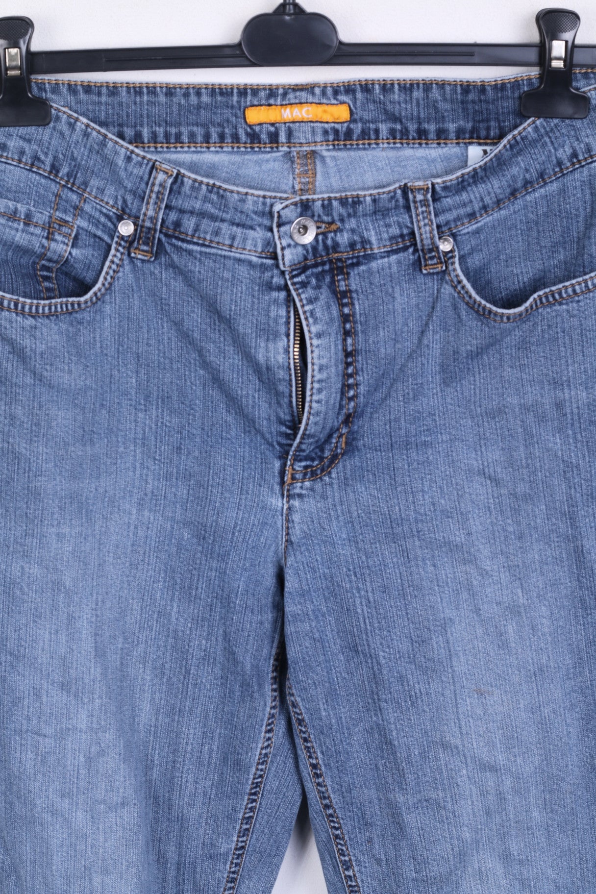 MAC Jeans Melanie Pantaloni da donna 44/32 Pantaloni blu Jeans denim