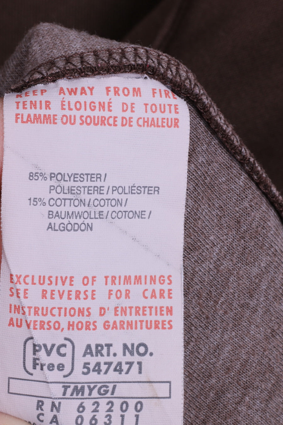 Felpa Puma XL da uomo con cerniera marrone, top da allenamento sportivo