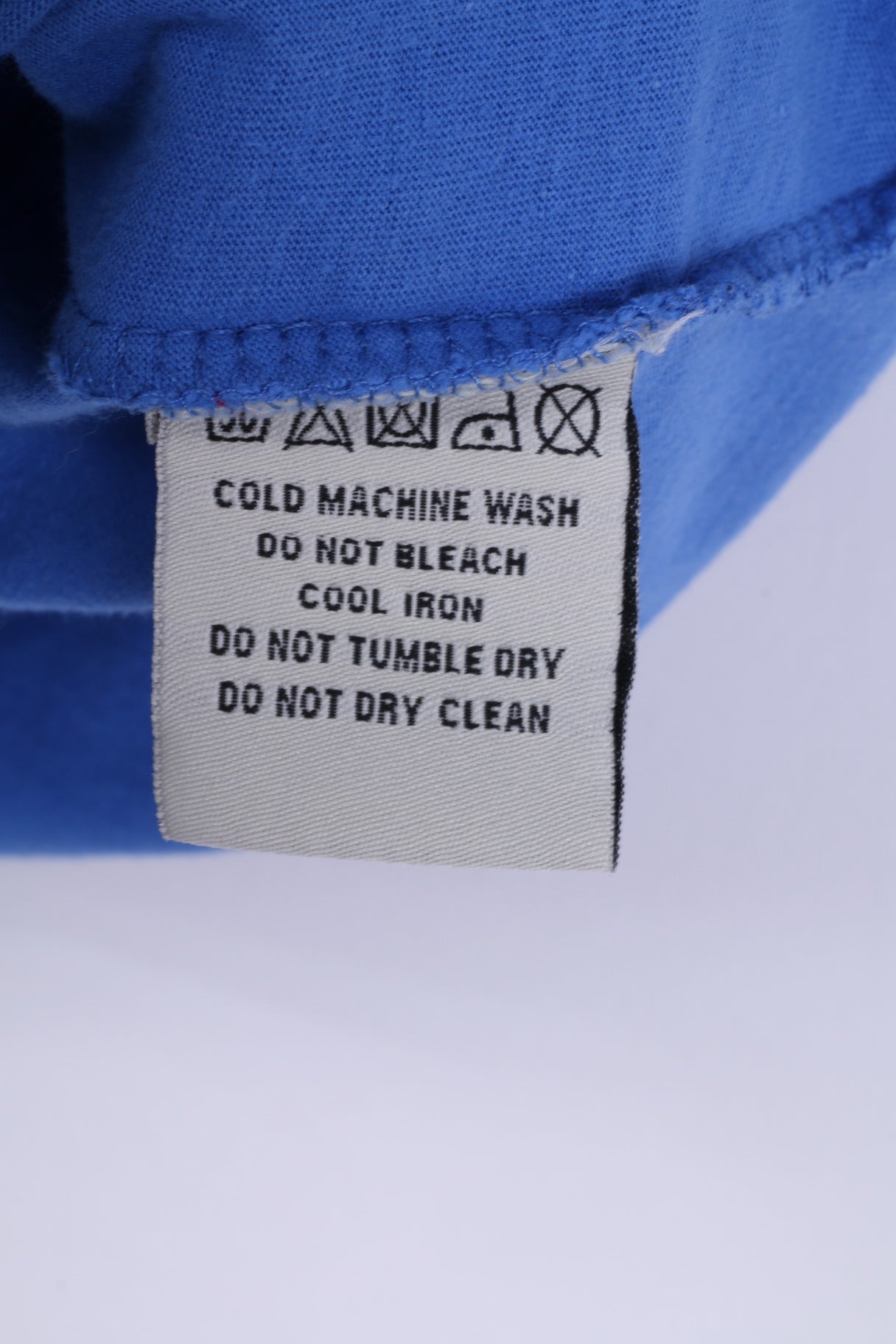 Superdry Womens S T-Shirt Blue Cotton Crew Neck Shirt Top Sport