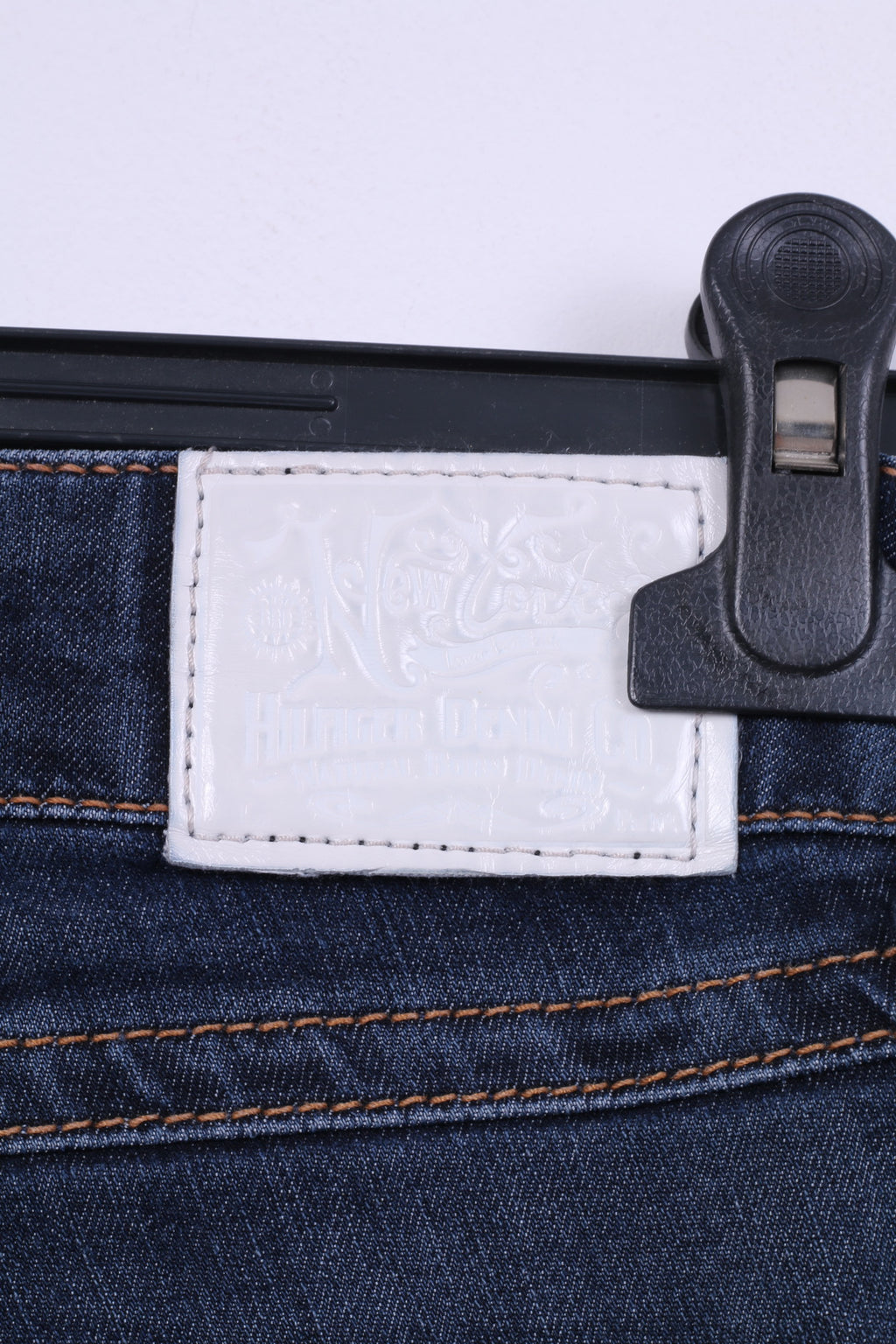 Hilfiger Denim Pantalon Femme W29 L32 Jean Bleu Marine Coton Sophie Slim Niceville Strech