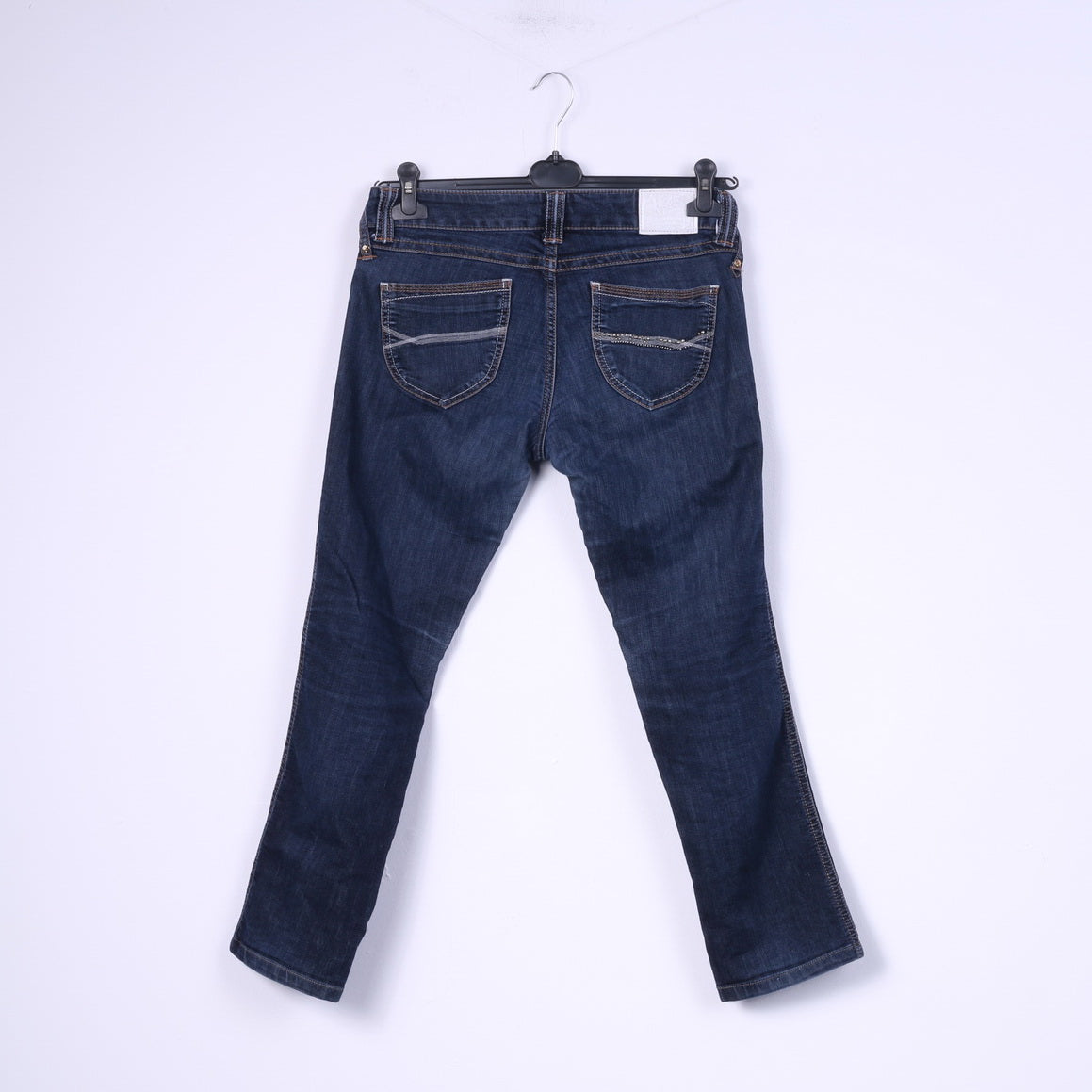 Pantaloni Hilfiger Denim da donna W29 L32 Jeans blu scuro Cotone Sophie Slim Niceville Strech