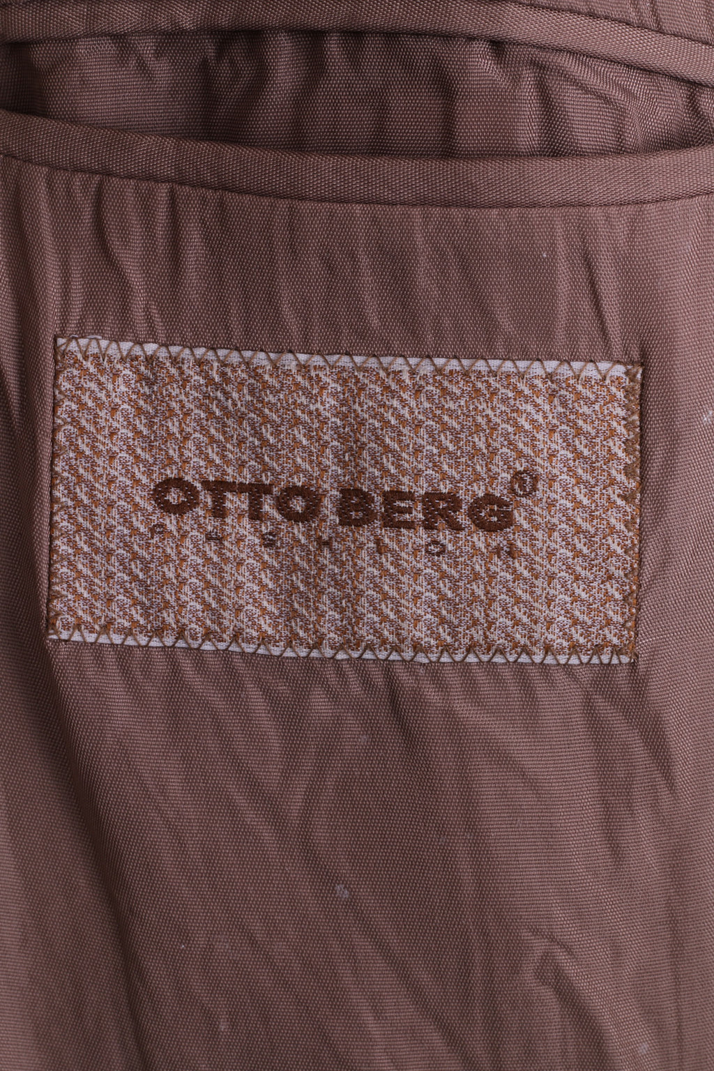 Otto Berg Fashion Blazer Palazzo à carreaux en laine à simple boutonnage pour homme 27 (XL) Moutarde 