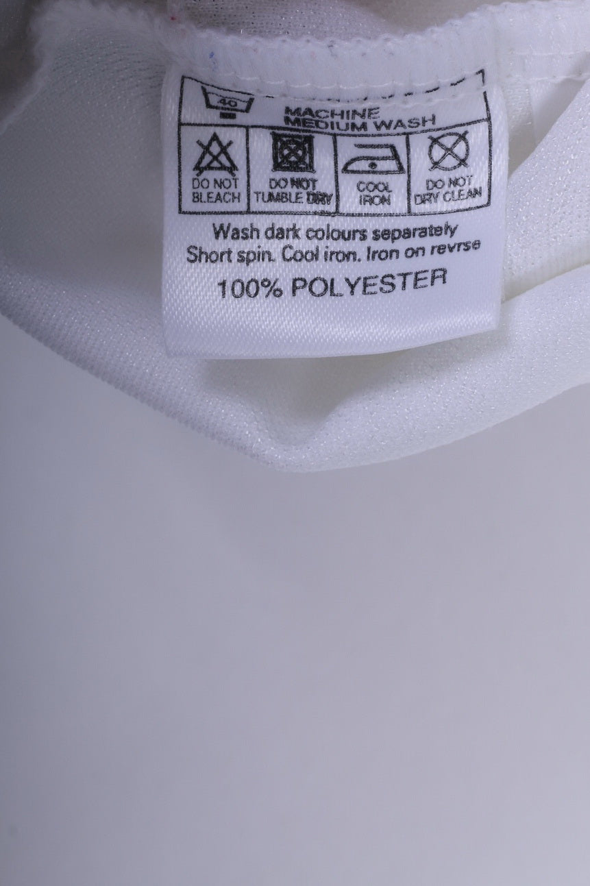 Maglia Francia 98 ragazzi M 8 anni bianca vintage Coupe De Monde 1998 Coppa del mondo di Francia