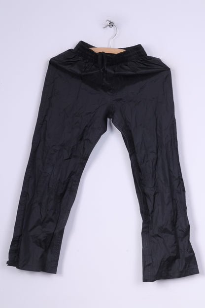 Boys 8 Age Trousers Black Sportswear Rain Pants Waterproof