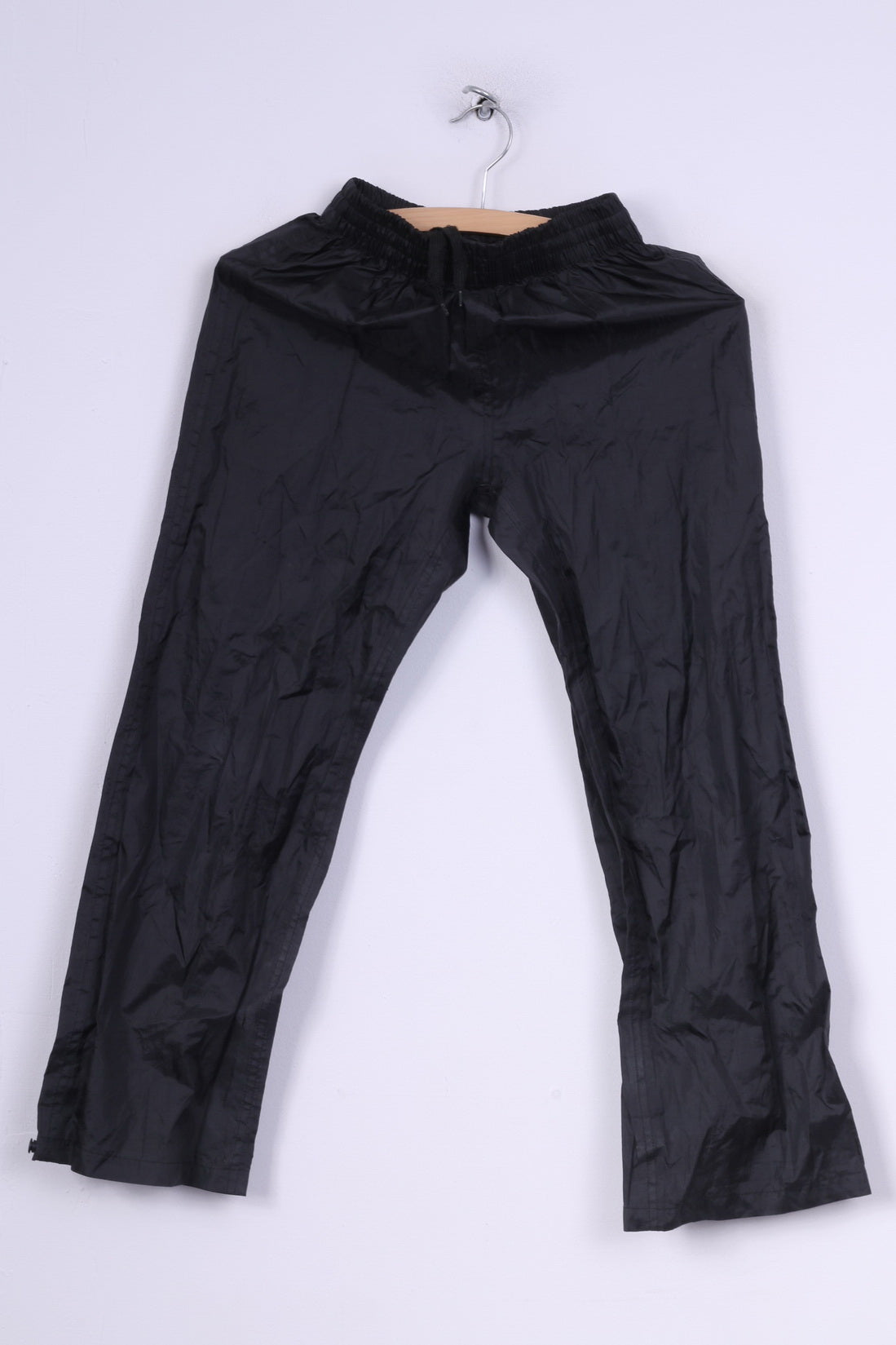 Pantaloni da ragazzo di 8 anni Pantaloni da pioggia per abbigliamento sportivo neri Impermeabili