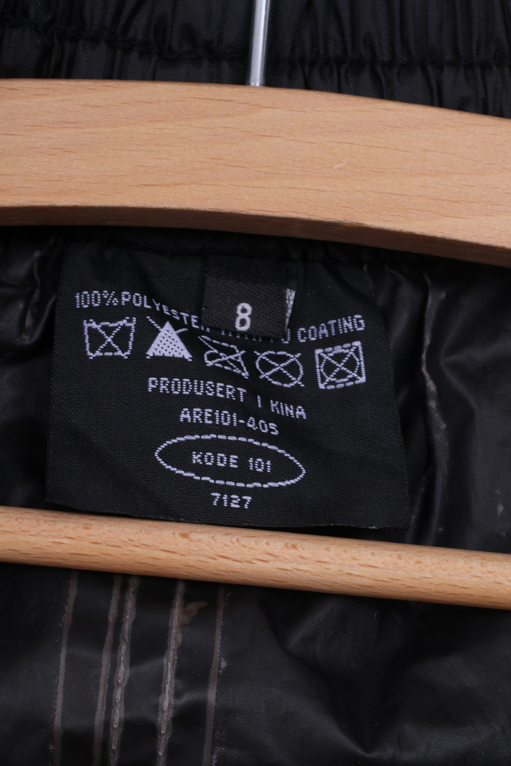 Pantaloni da ragazzo di 8 anni Pantaloni da pioggia per abbigliamento sportivo neri Impermeabili