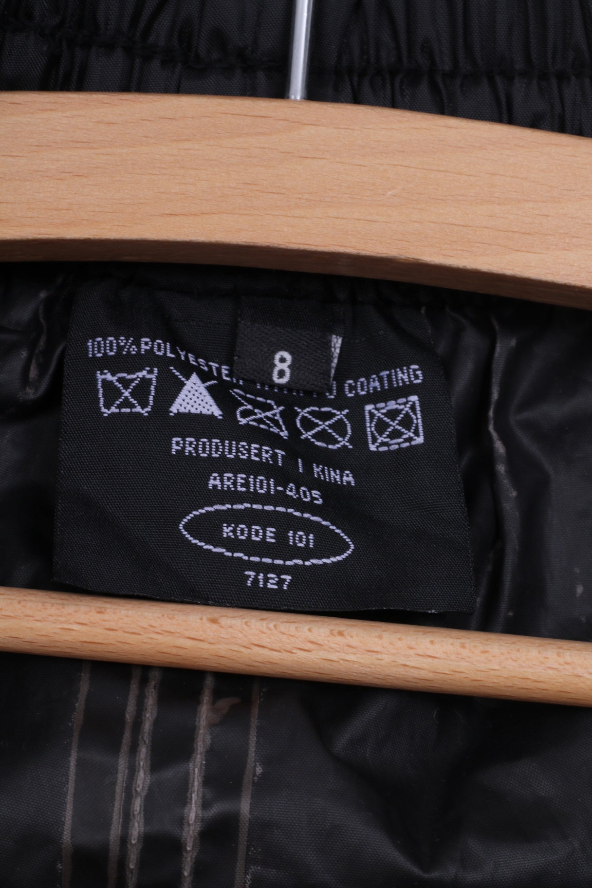 Pantaloni da ragazzo di 8 anni Pantaloni da pioggia per abbigliamento sportivo neri Impermeabili