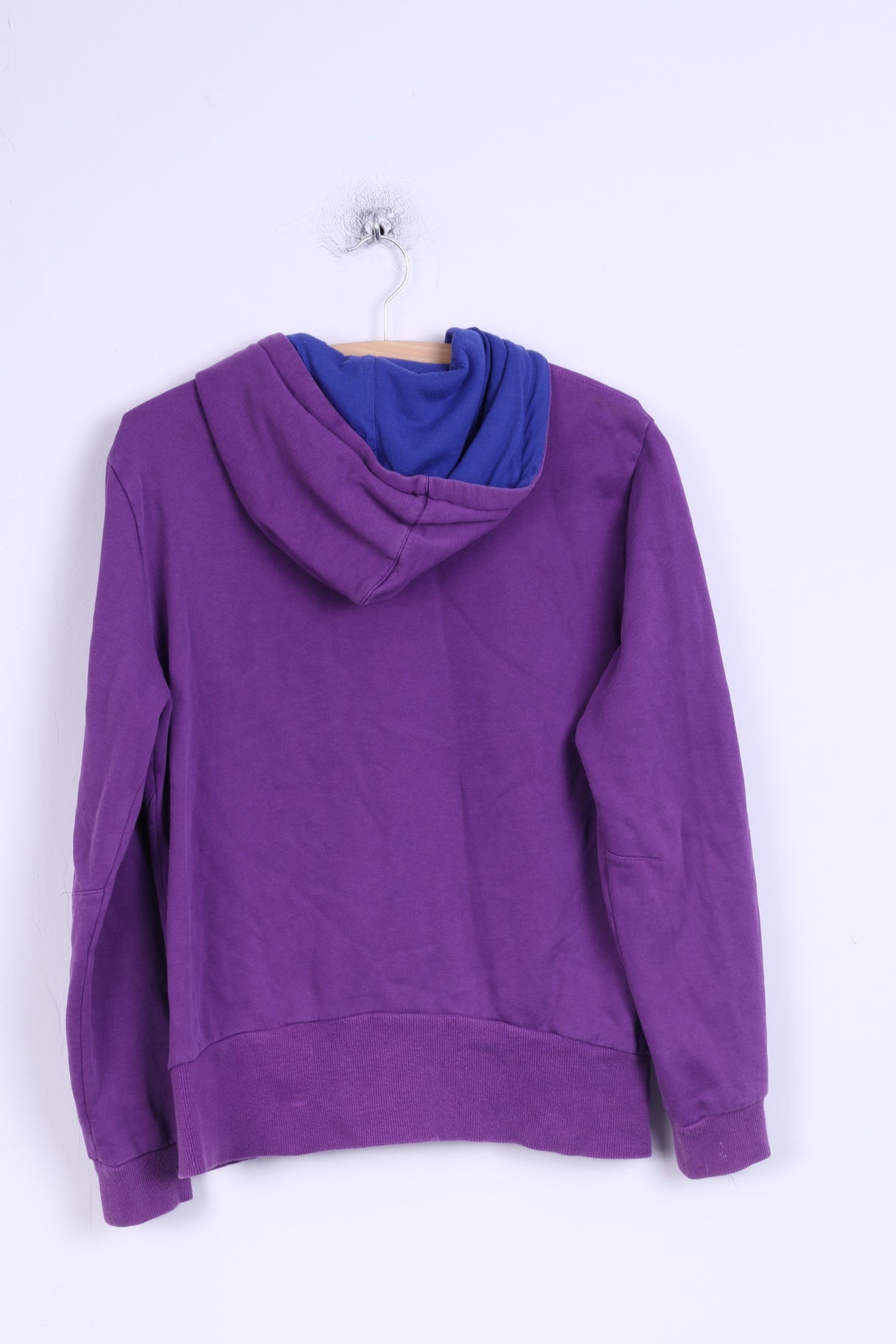 Puma Sweat-shirt 18 XXL pour femme Violet avec fermeture éclair et capuche