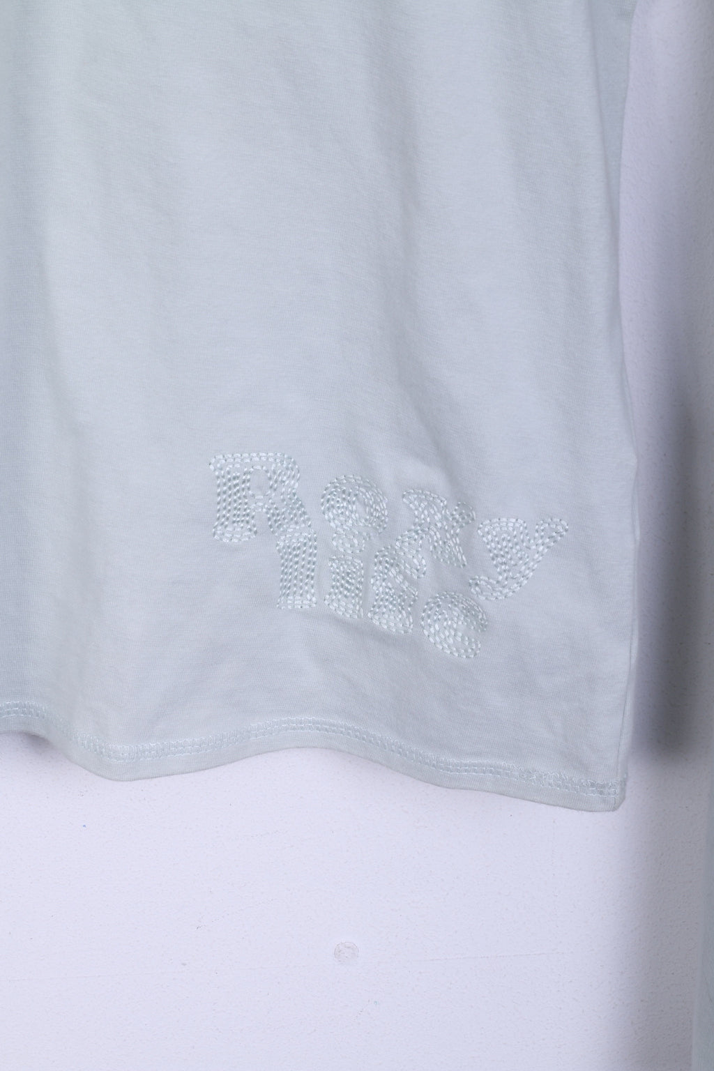 ROXY Life T-Shirt Manche Longue M 5 Femme Quiksilver Spoutnik Menthe Coton