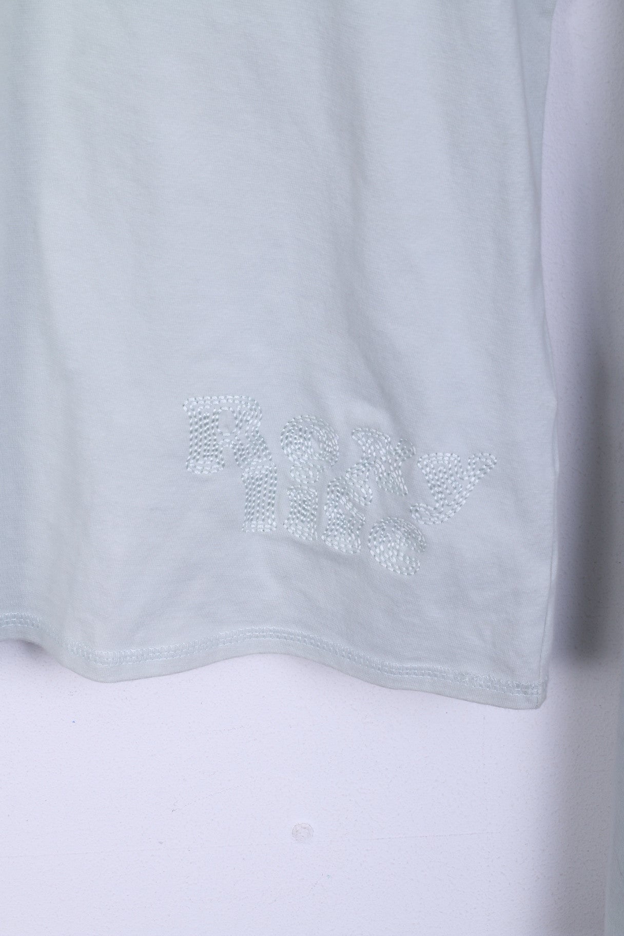 ROXY Life T-Shirt Manche Longue M 5 Femme Quiksilver Spoutnik Menthe Coton