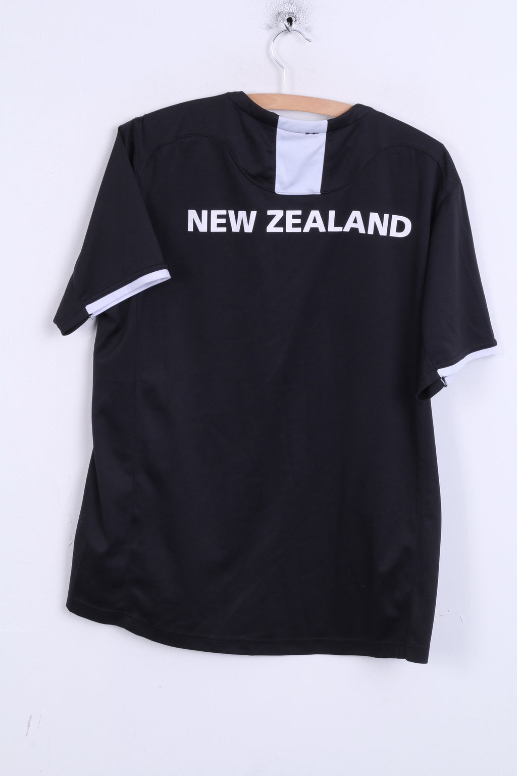ISC New Zealand Mens L Shirt Black Rugby League England and Wales 2013 - RetrospectClothes