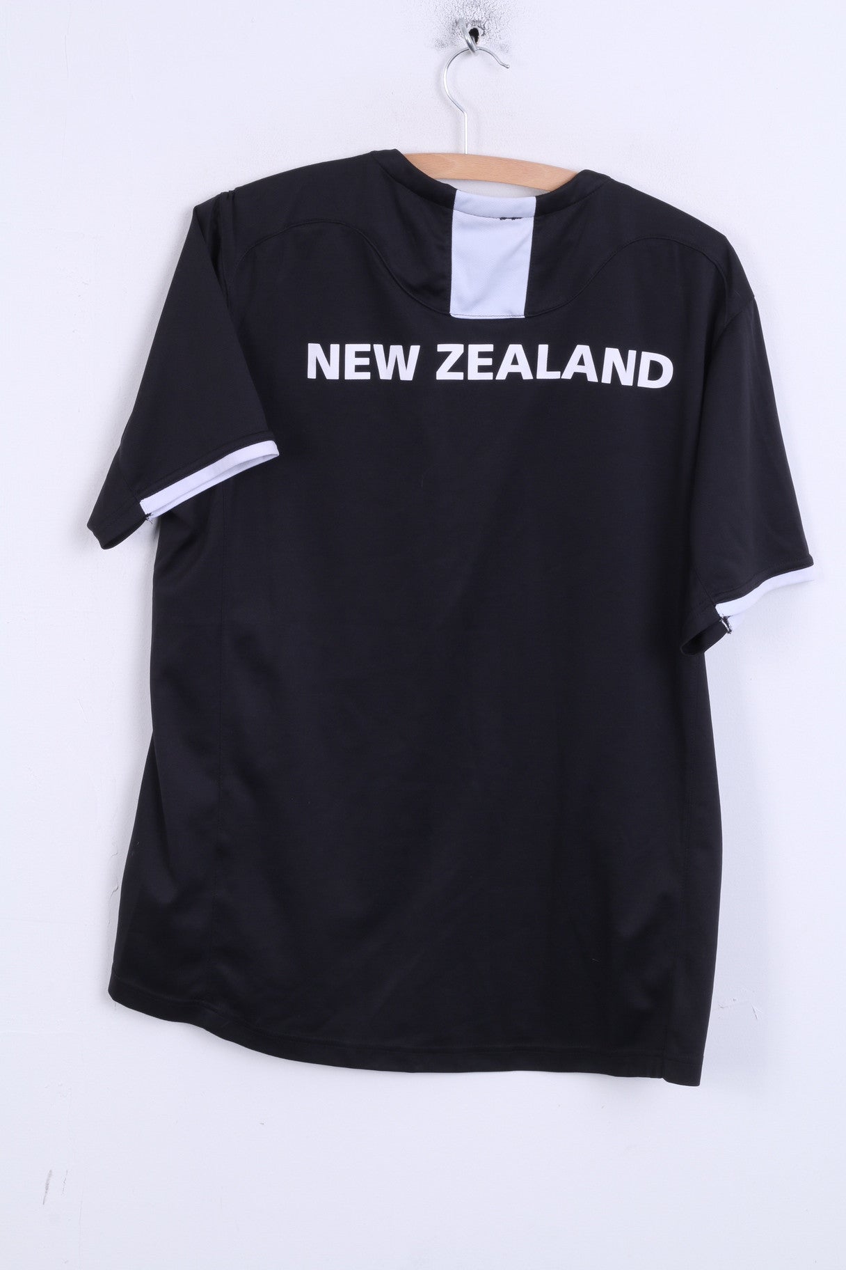 ISC New Zealand Mens L Shirt Black Rugby League England and Wales 2013 - RetrospectClothes
