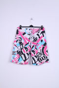 Animal Mens M Swimming Shorts Sport Colorful