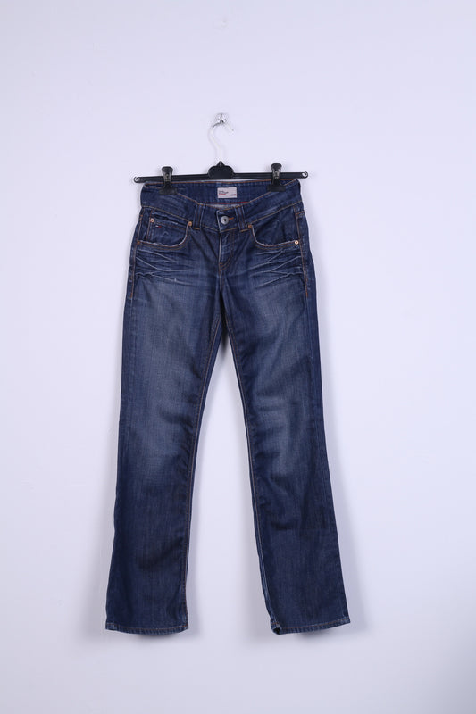 Pantaloni Tommy Hilfiger da donna W27 L32 Jeans denim cotone blu scuro