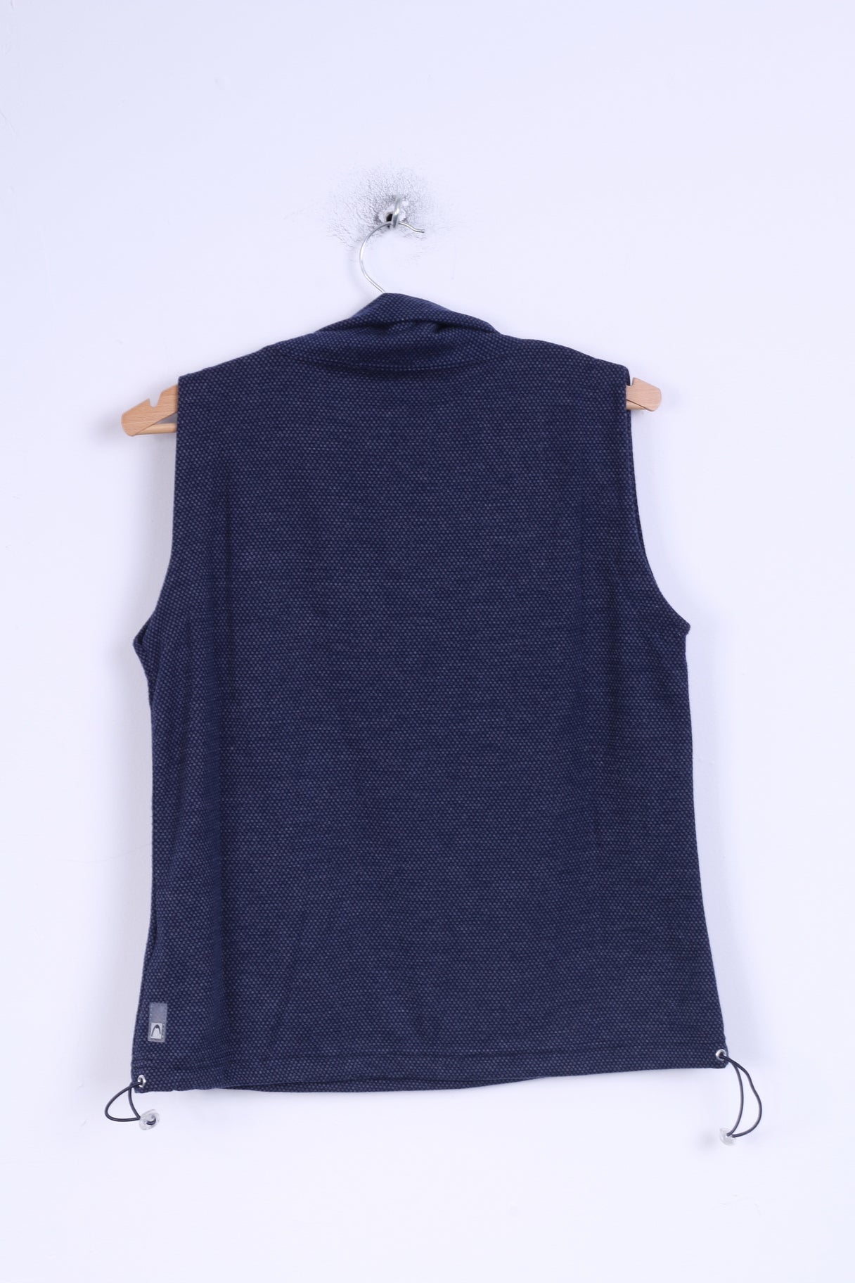 Head Essentials Womens 14 M Vest Blue Polyester Tank Sleeveless Sport