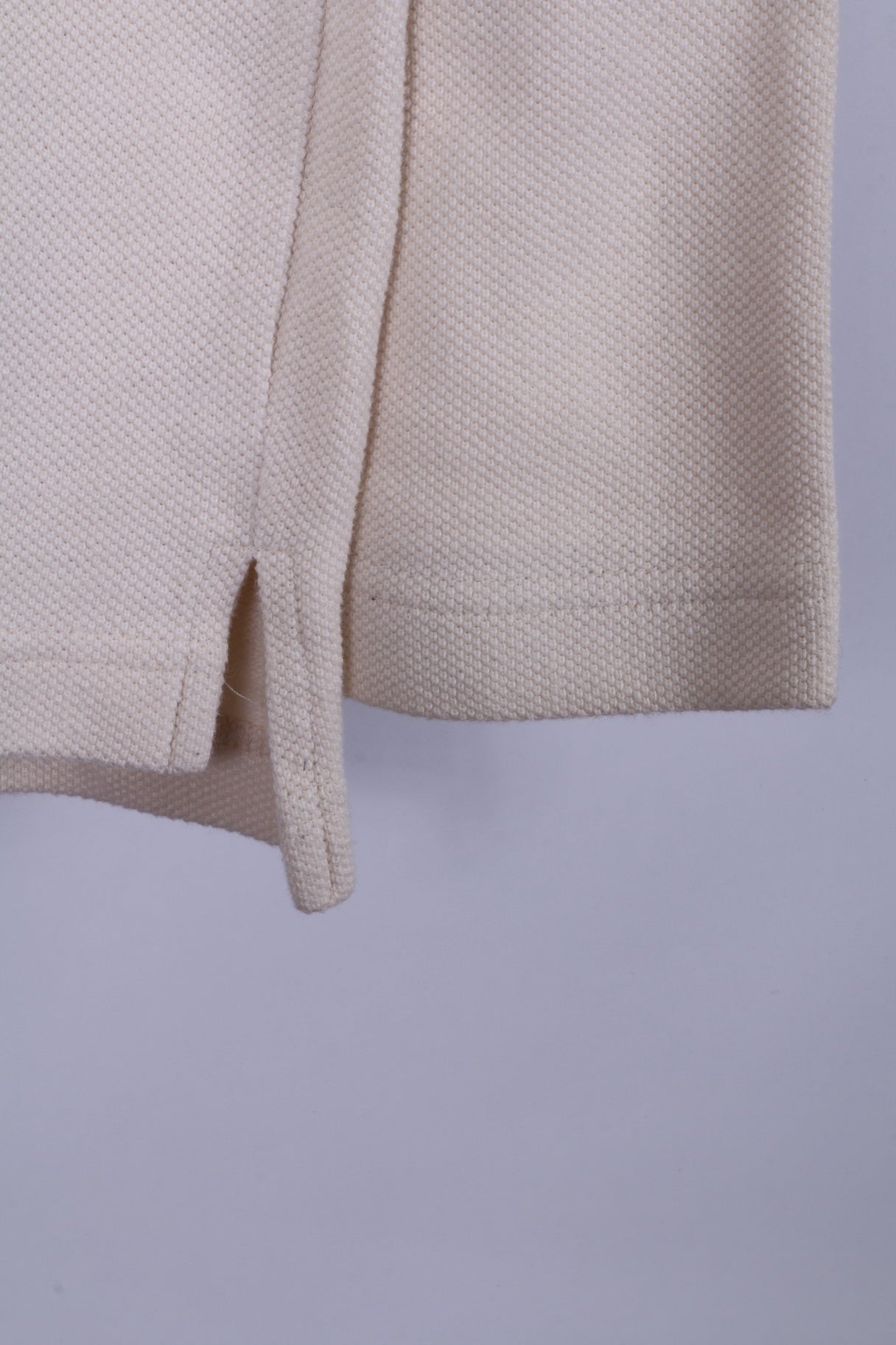 Rodeo C&amp;A Felpa XL da uomo Crema 100% cotone SXG Top con zip e collo