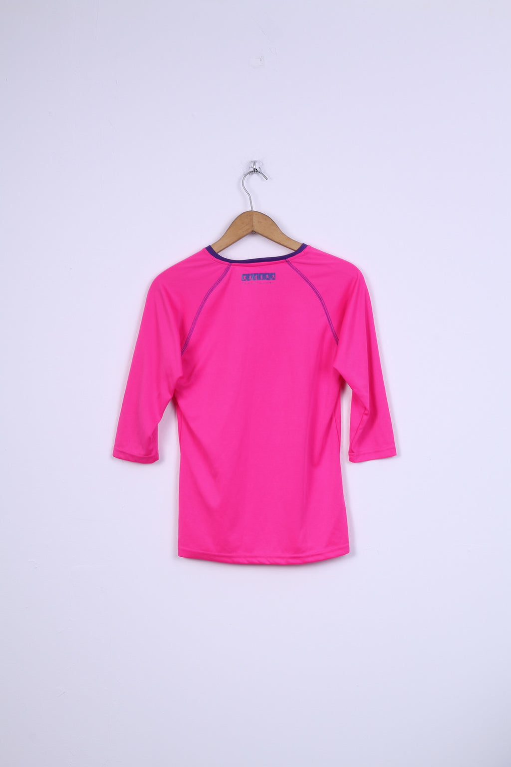 Nouveau Blance femme S chemise rose Femina Sport entraînement