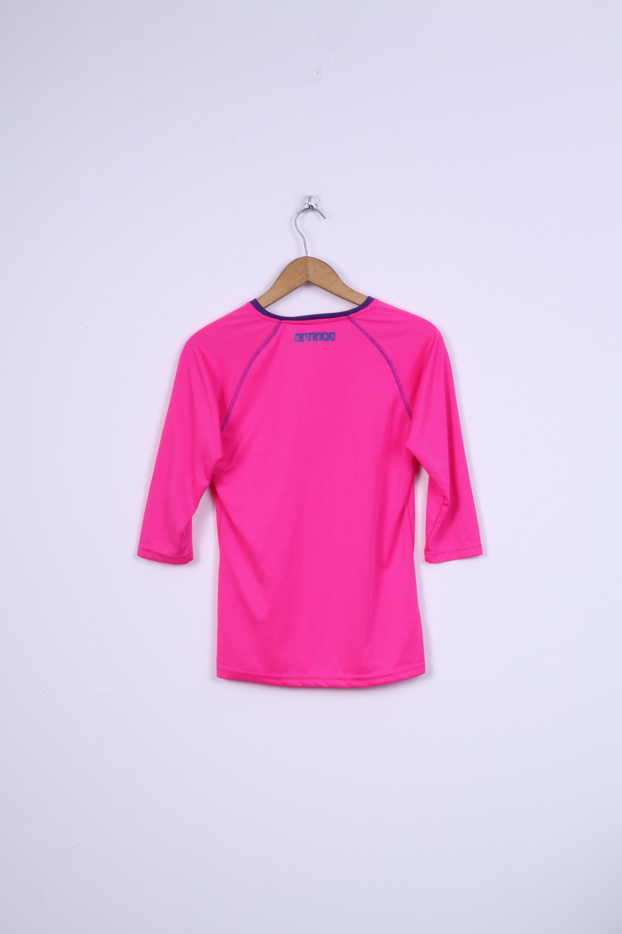 Nouveau Blance femme S chemise rose Femina Sport entraînement