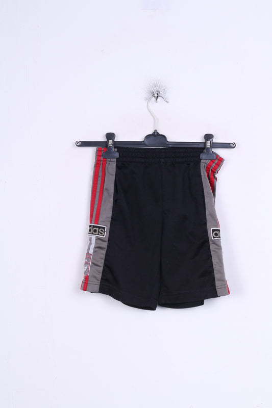 Adidas Boys 116 Shorts Sport Pantalon de survêtement noir