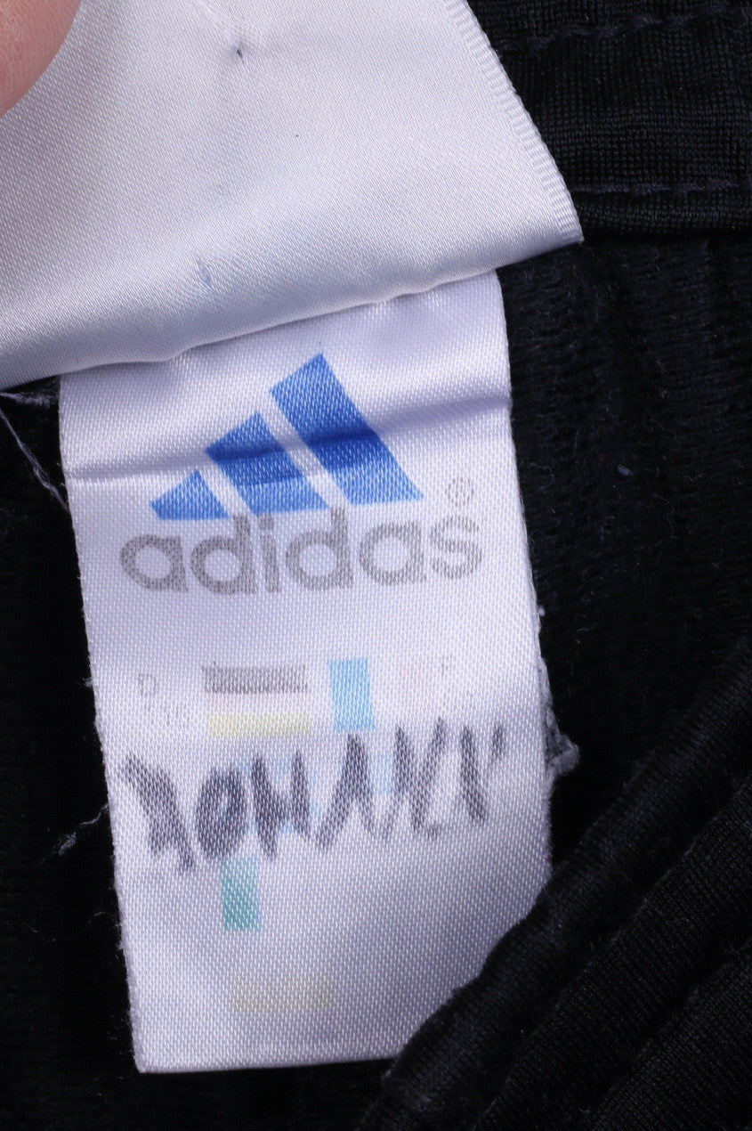 Pantaloni sportivi neri Adidas 116 Shorts da ragazzo