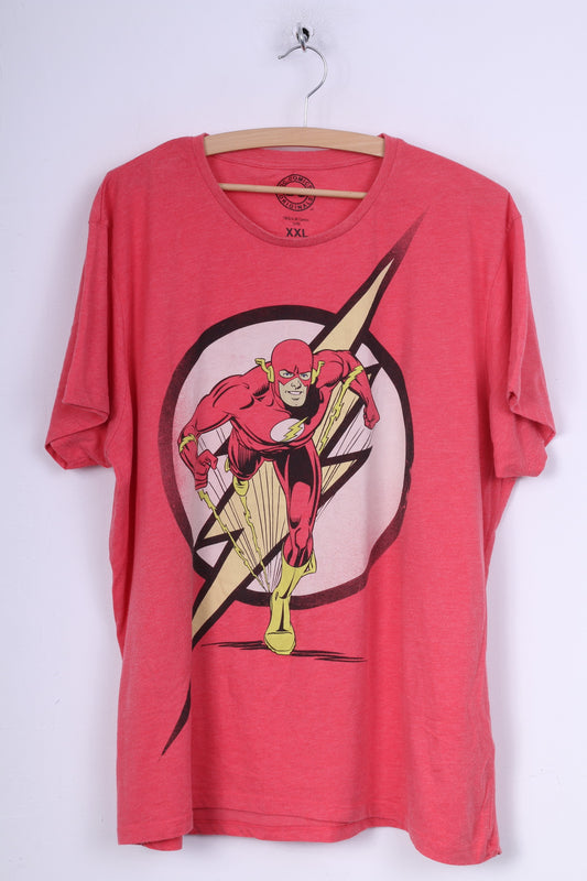 Cedar Wood State Mens 2XL T- Shirt DC Comics The Flash Super Hero