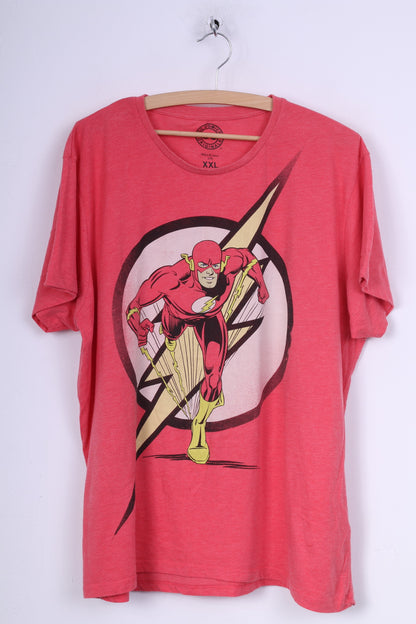 T-shirt homme 2XL Cedar Wood State DC Comics le Super héros Flash 