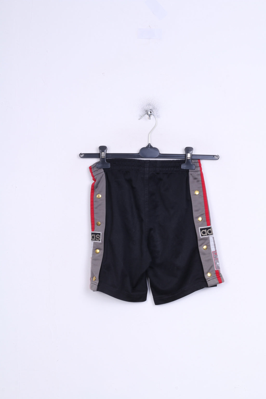 Pantaloni sportivi neri Adidas 116 Shorts da ragazzo