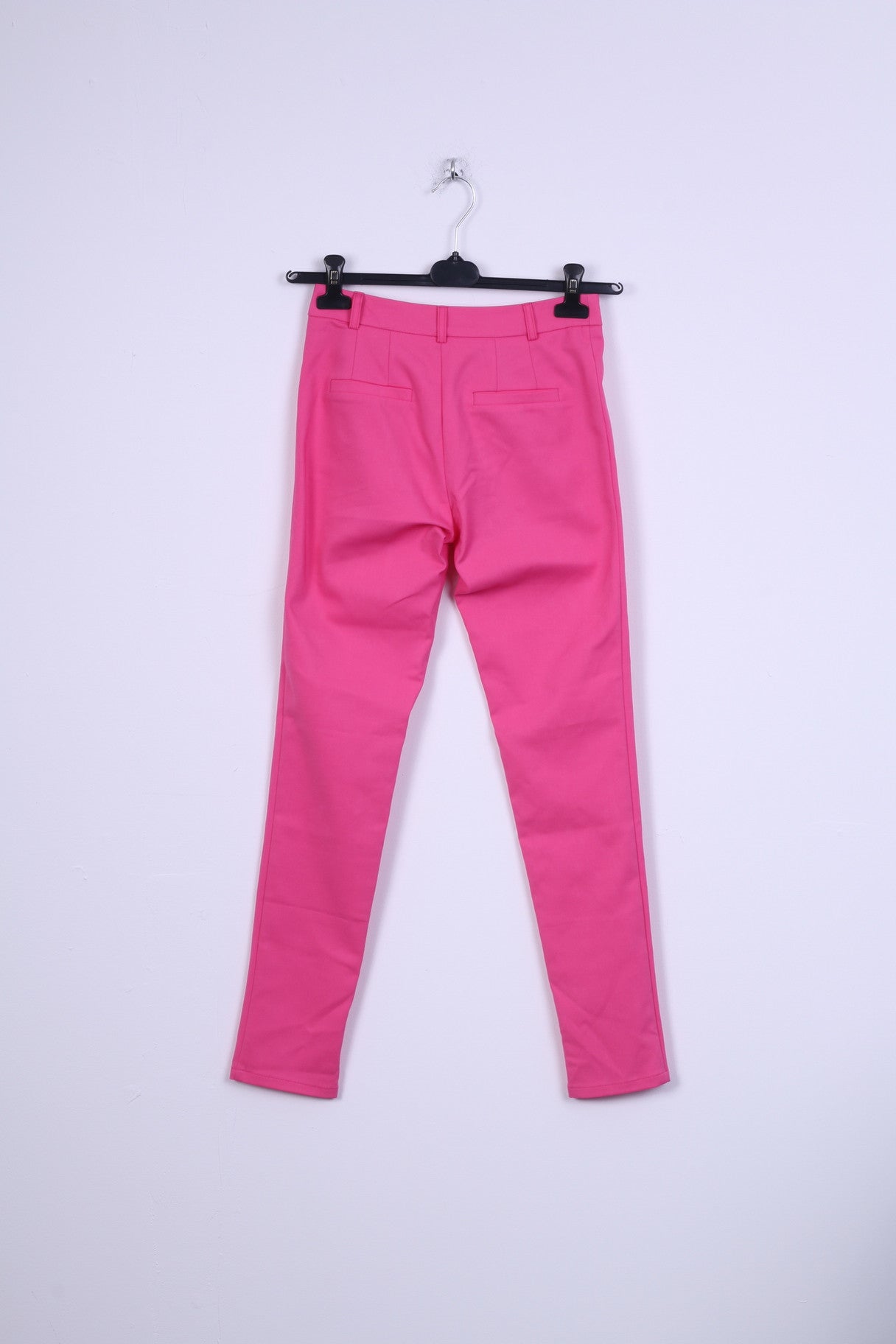 New Ryłko 34 XS Womens Elegant Trousers Pink Cotton Chic