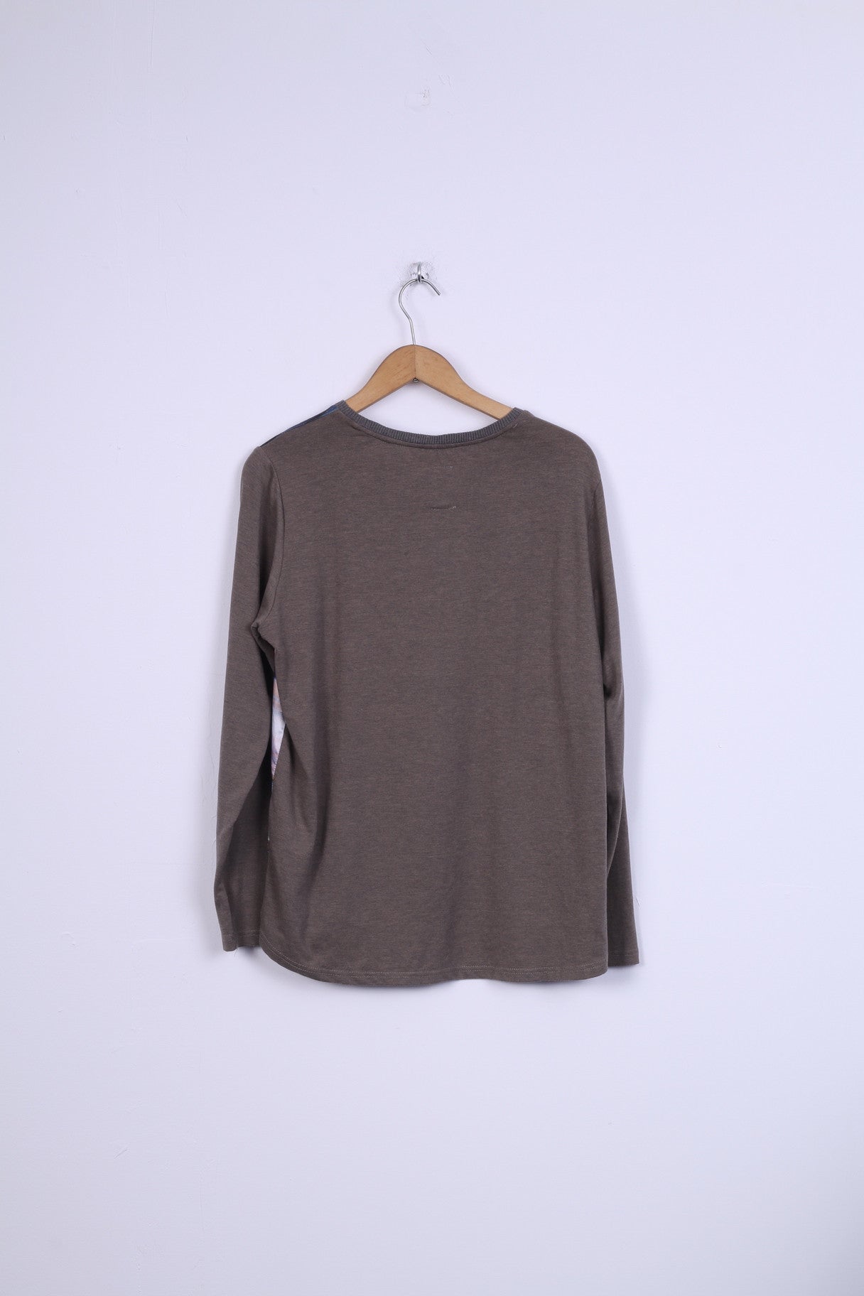 DAYS LIKE THIS Chemise L Femme Manches Longues Gris Col Rond Rayé