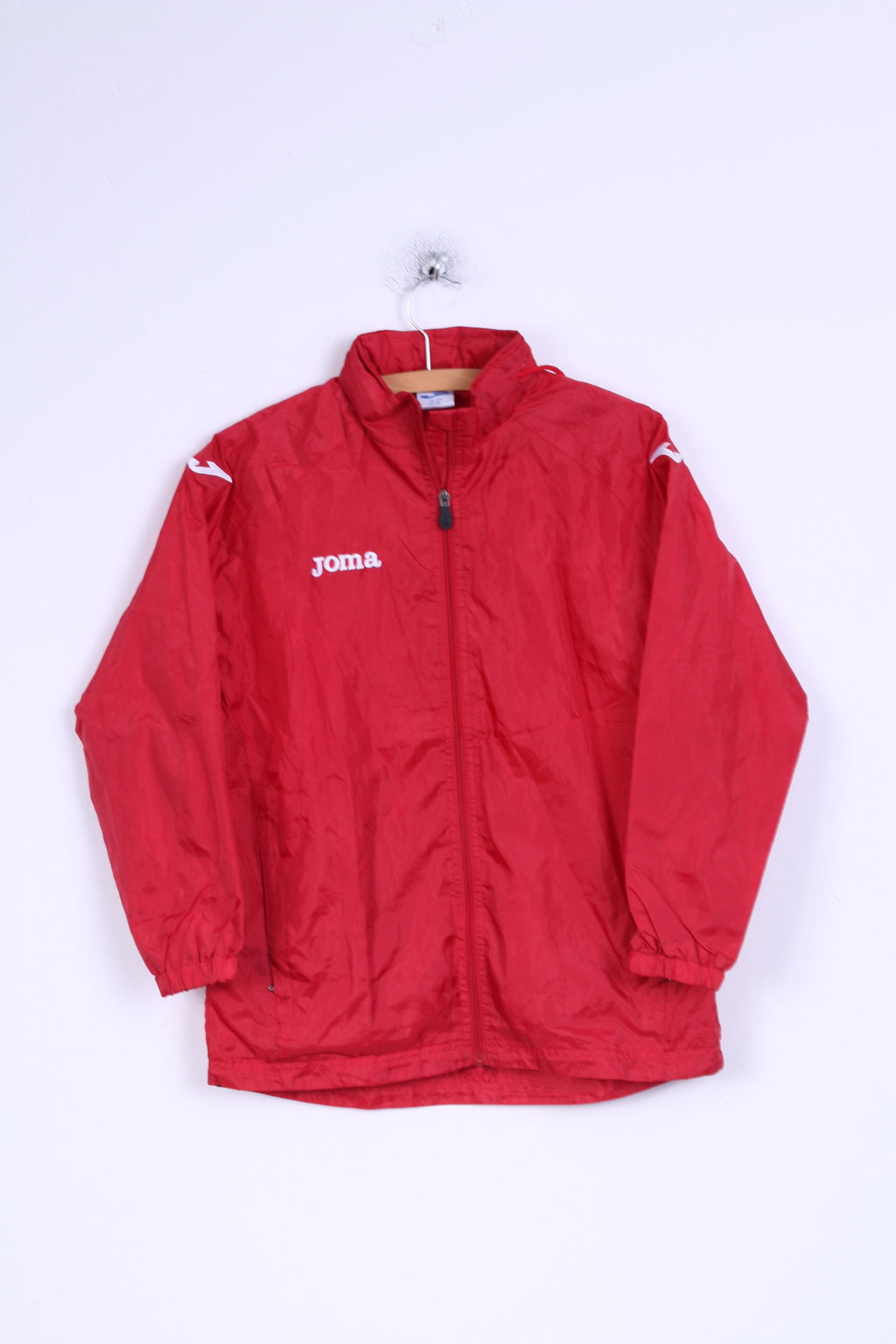 Joma Garçons YL 12 âge Veste Rouge Zip Up Sport Training Haut Léger