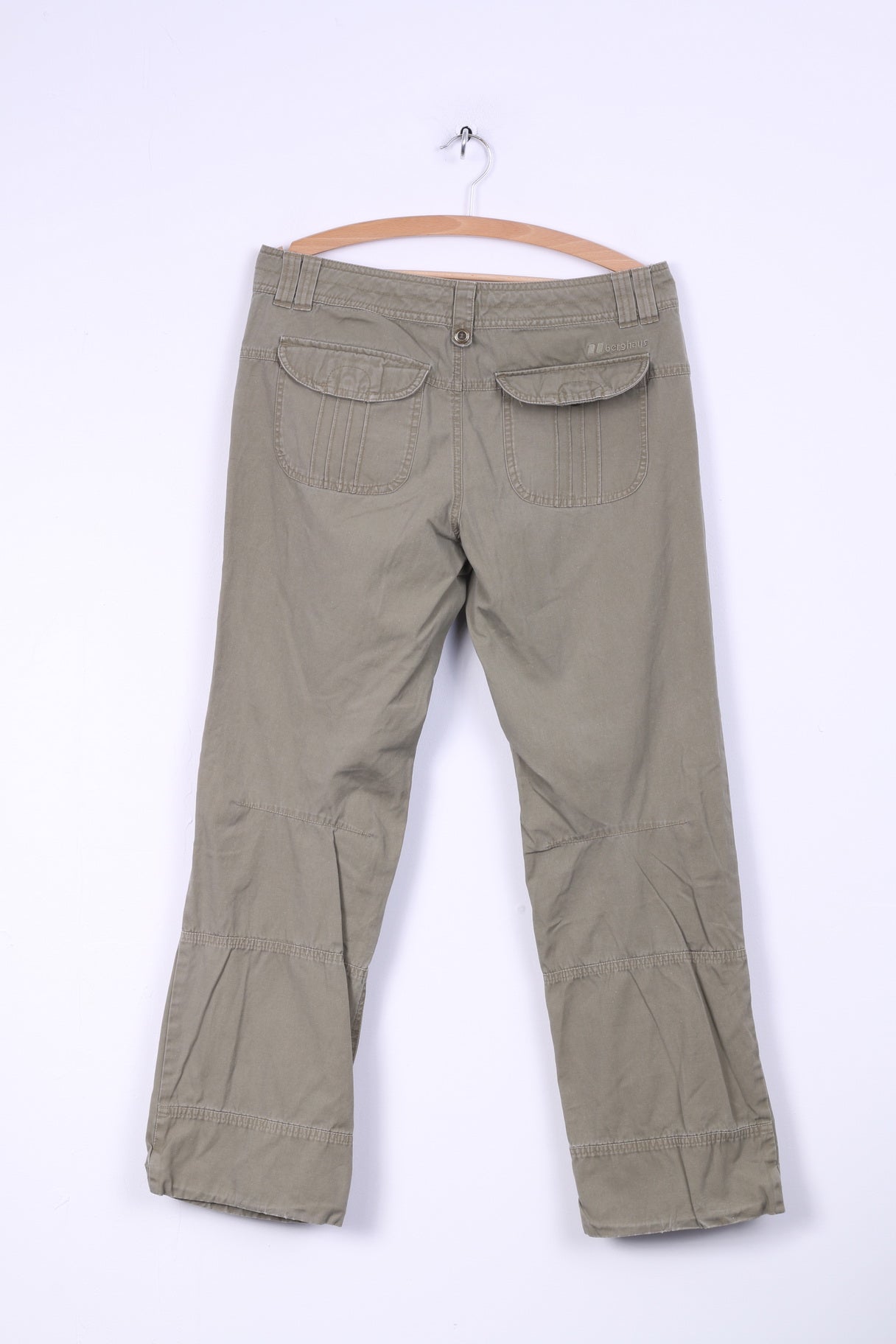 Berghaus Womens 12 L Trousers Khaki Combat Outdoor Hikking Pants