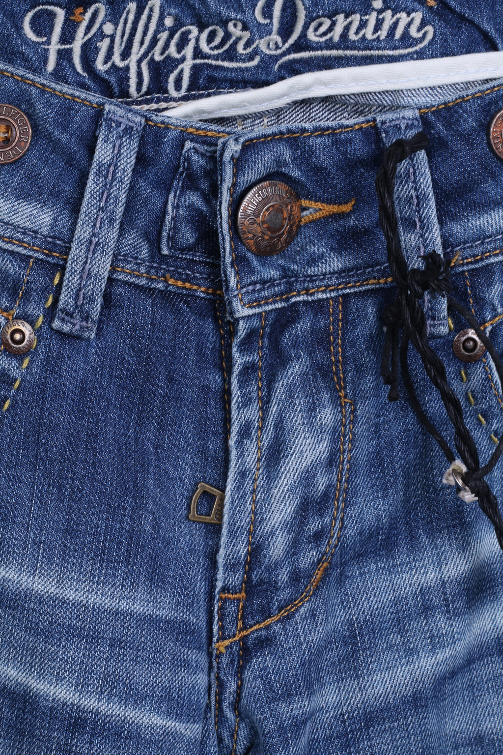 Nouveau Hilfiger Denim Femme W26 L34 Pantalon Denim Jeans Coton Bleu