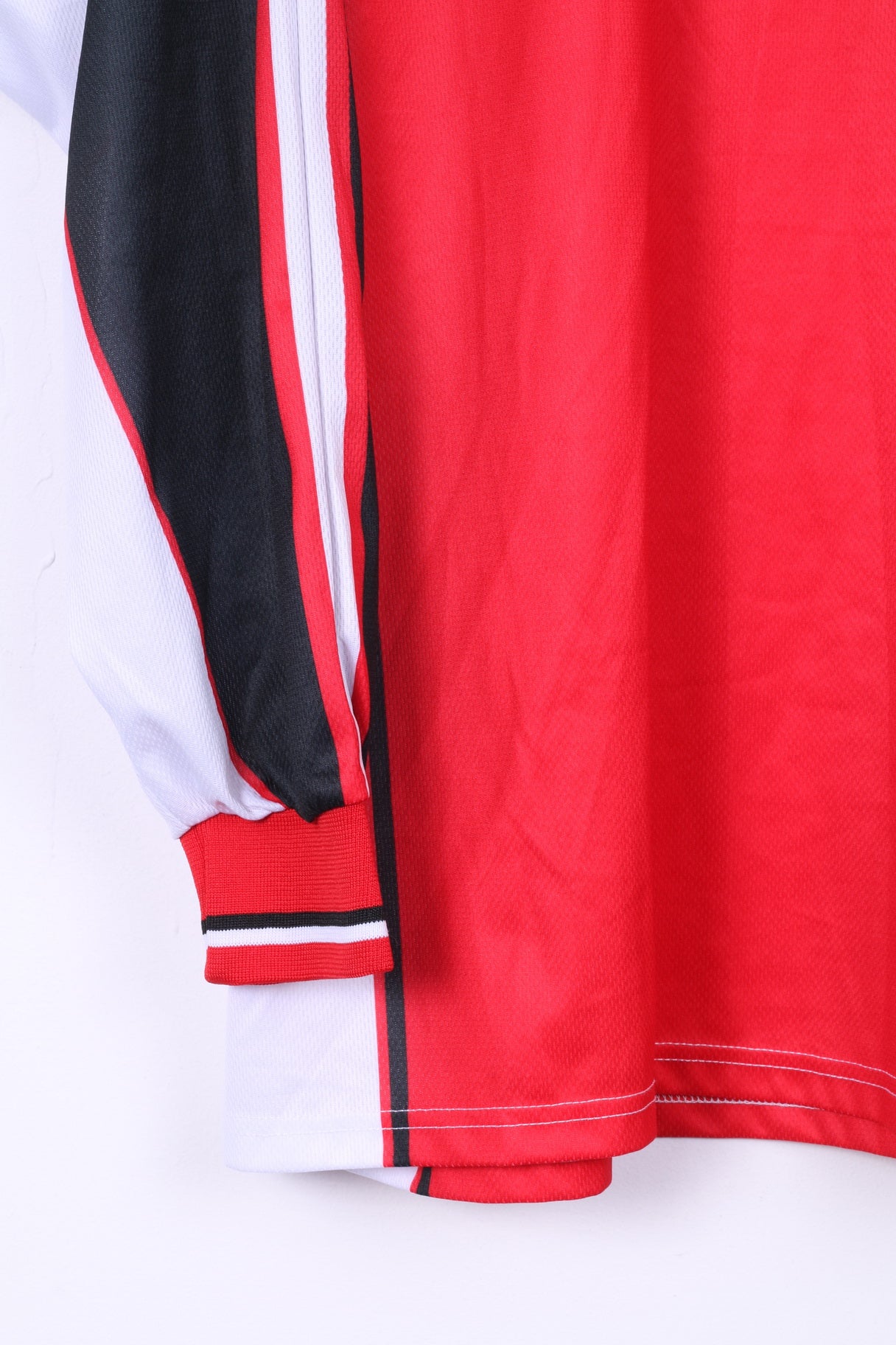 JAKO Mes XL Polo Shirt Red Vfl Rheinbach #5 Football Jersey Long Sleeve