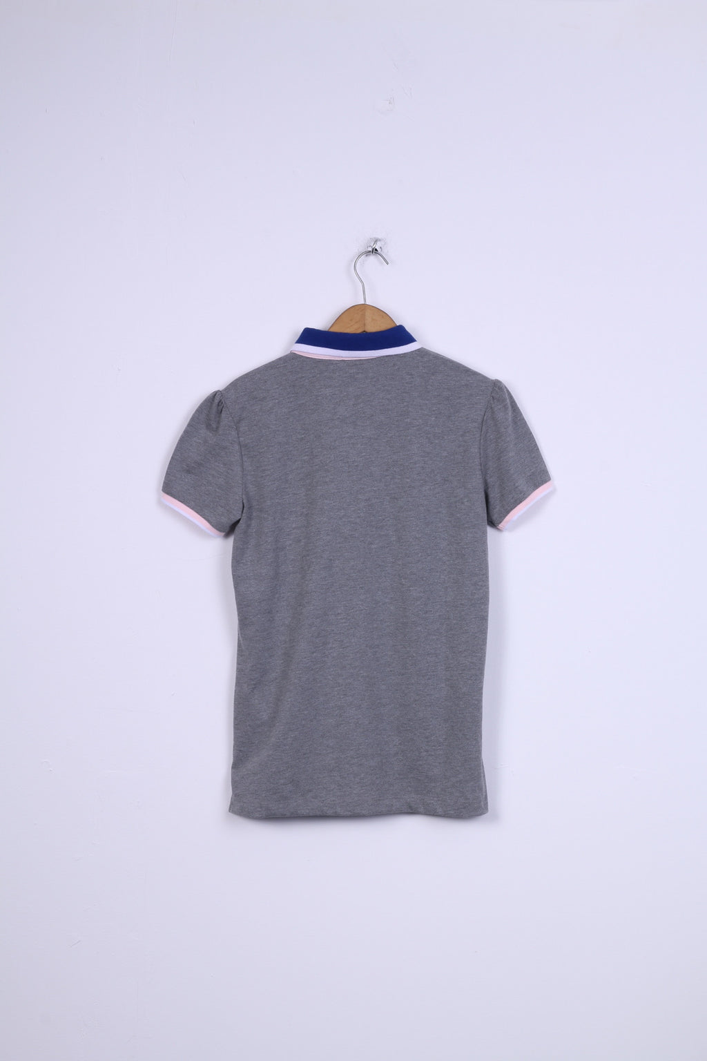 Beverlly Hills Polo XXL Femme Gris Manches Courtes Coton