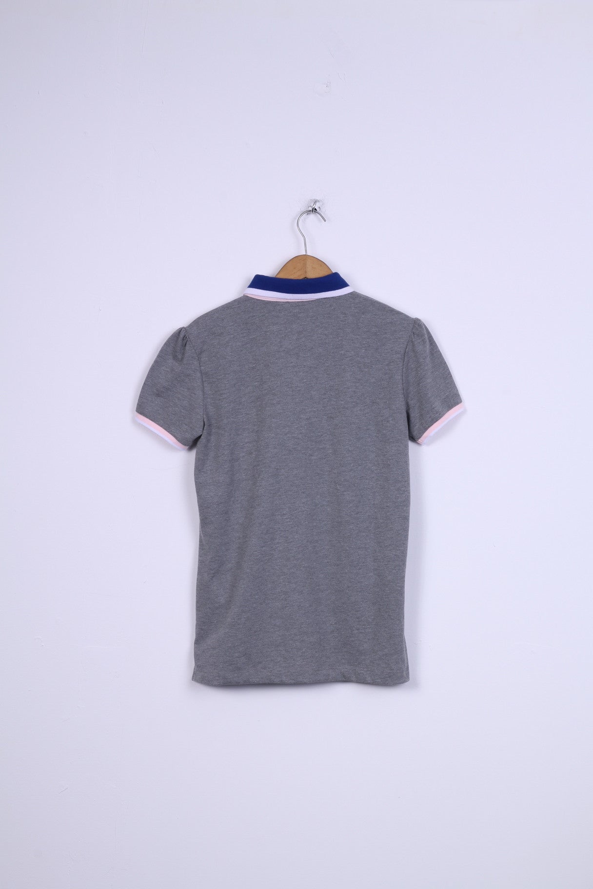 Beverlly Hills Polo XXL Femme Gris Manches Courtes Coton