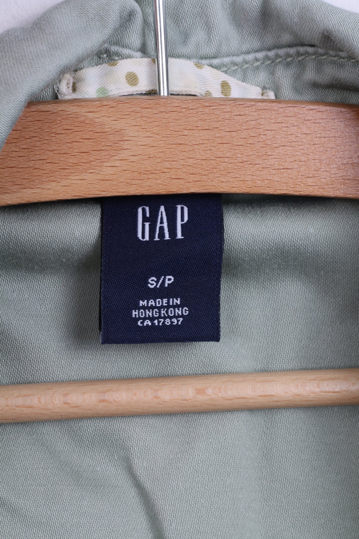 GAP Veste S Femme Aqua Marine Blazer Double Boutonnage en Coton