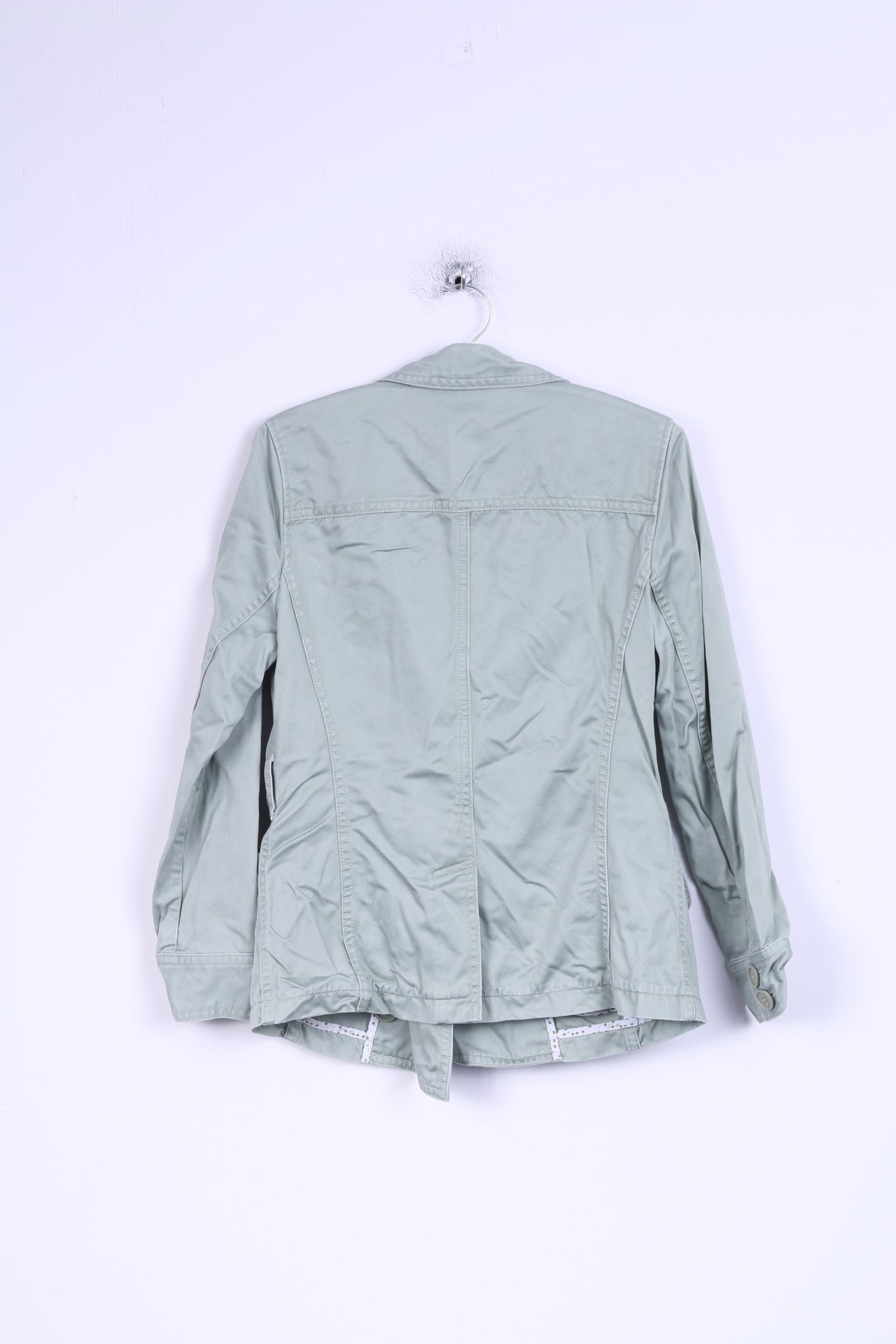 GAP Veste S Femme Aqua Marine Blazer Double Boutonnage en Coton