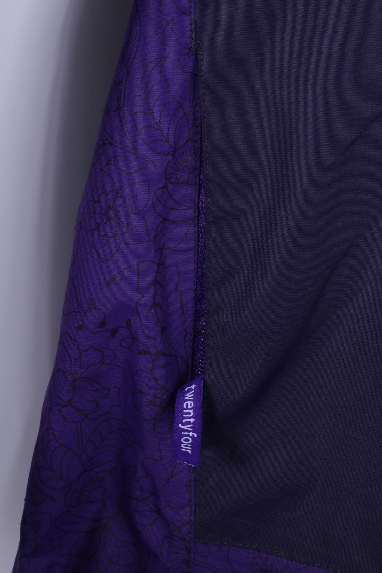 Twentyfour Women 46 XXL Jacket Purple Seatlle Hooded Outdoor Zip Up Top