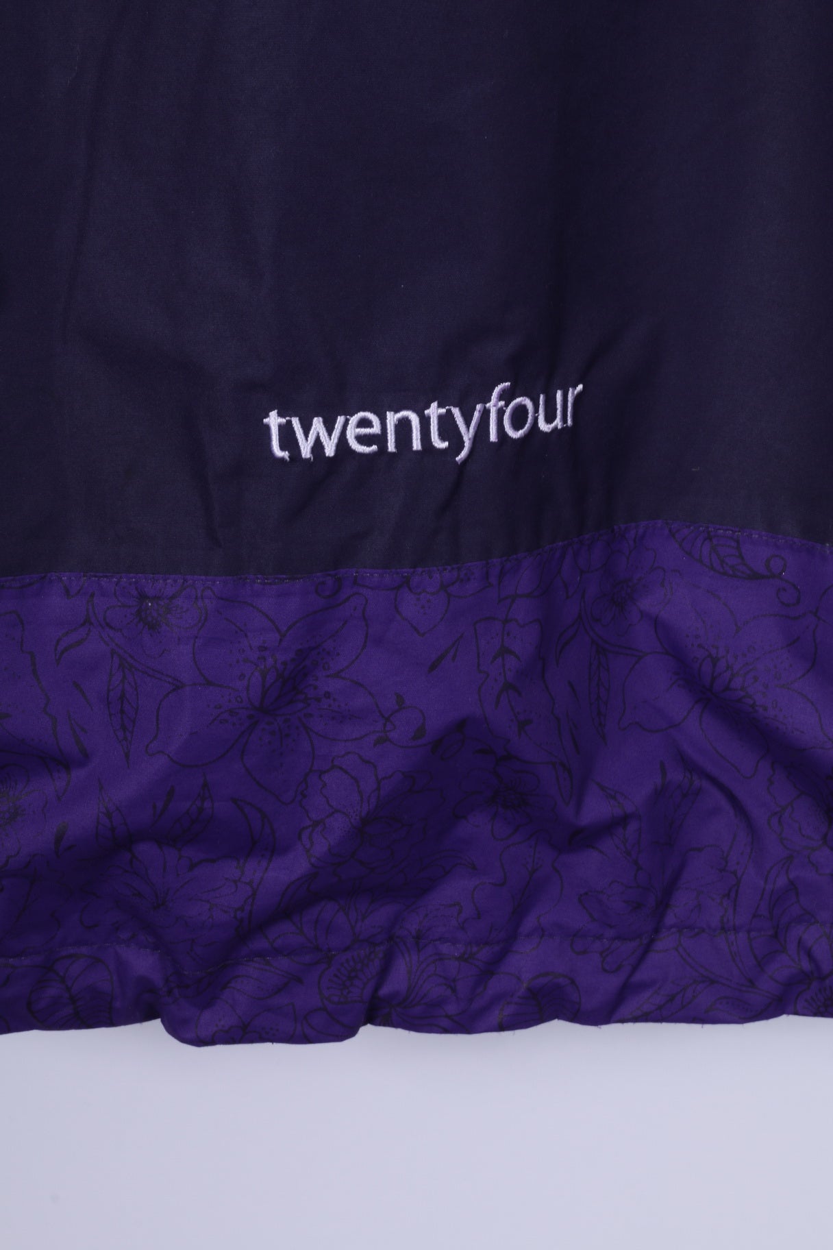 Twentyfour Women 46 XXL Jacket Purple Seatlle Hooded Outdoor Zip Up Top