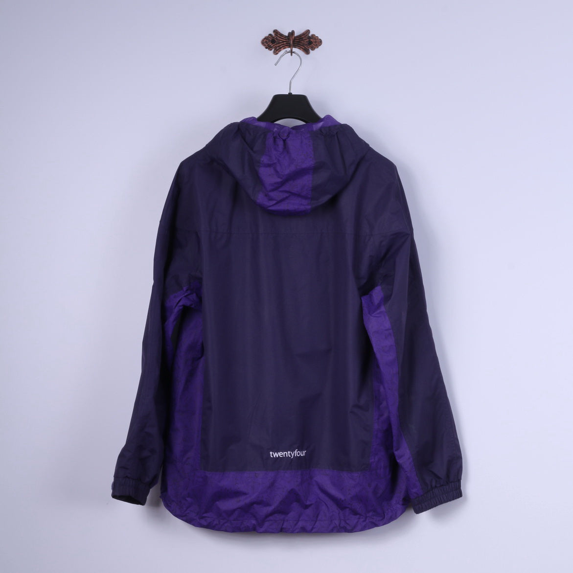 Twentyfour Women 46 XXL Jacket Purple Seatlle Hooded Outdoor Zip Up Top