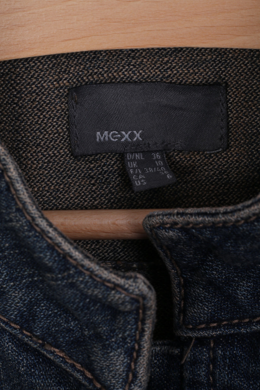 Giacca di jeans MEXX da donna S 10 Jeans in cotone vintage blu