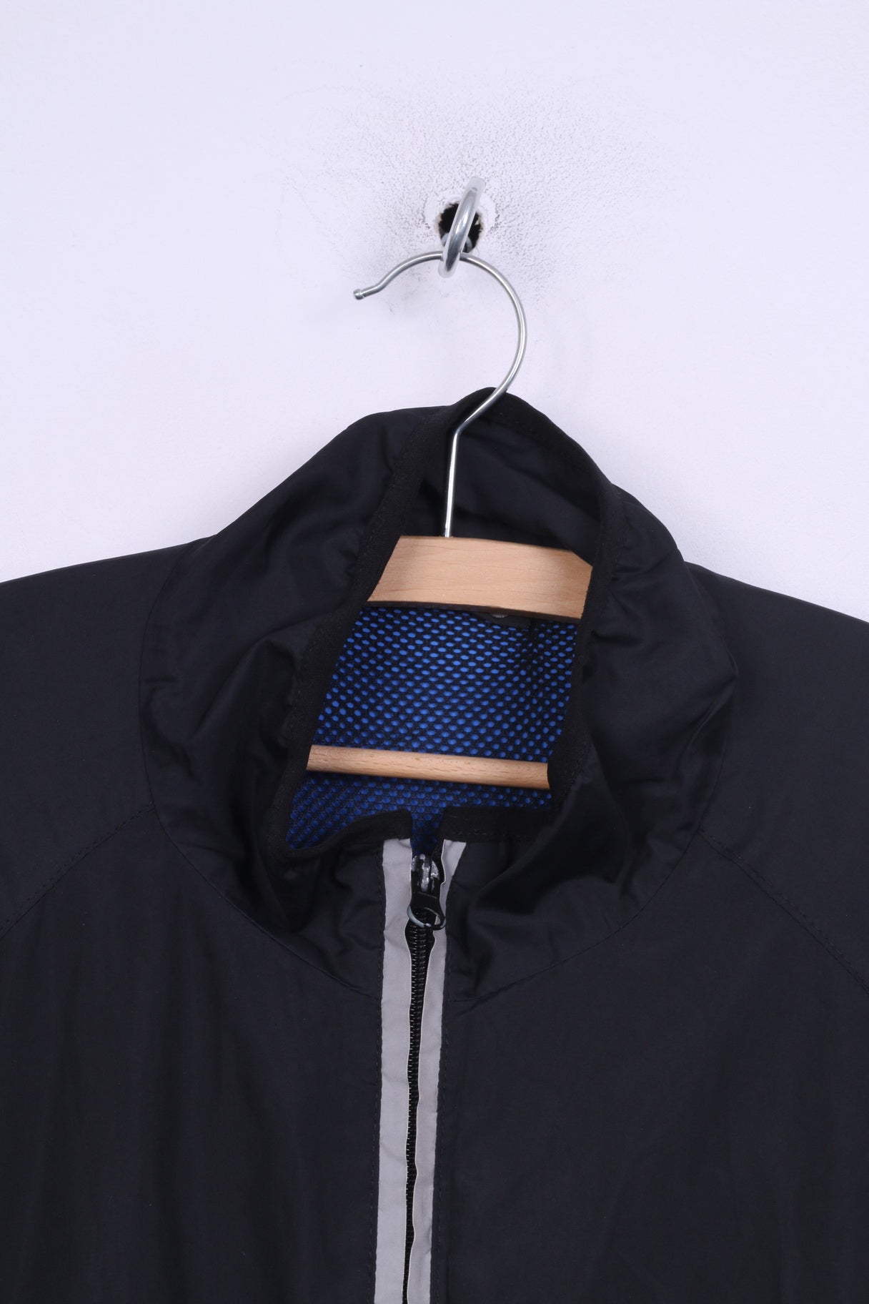 Running Athletic Mens 2XL Jacket Sport Black Training Lightweight Sportswear