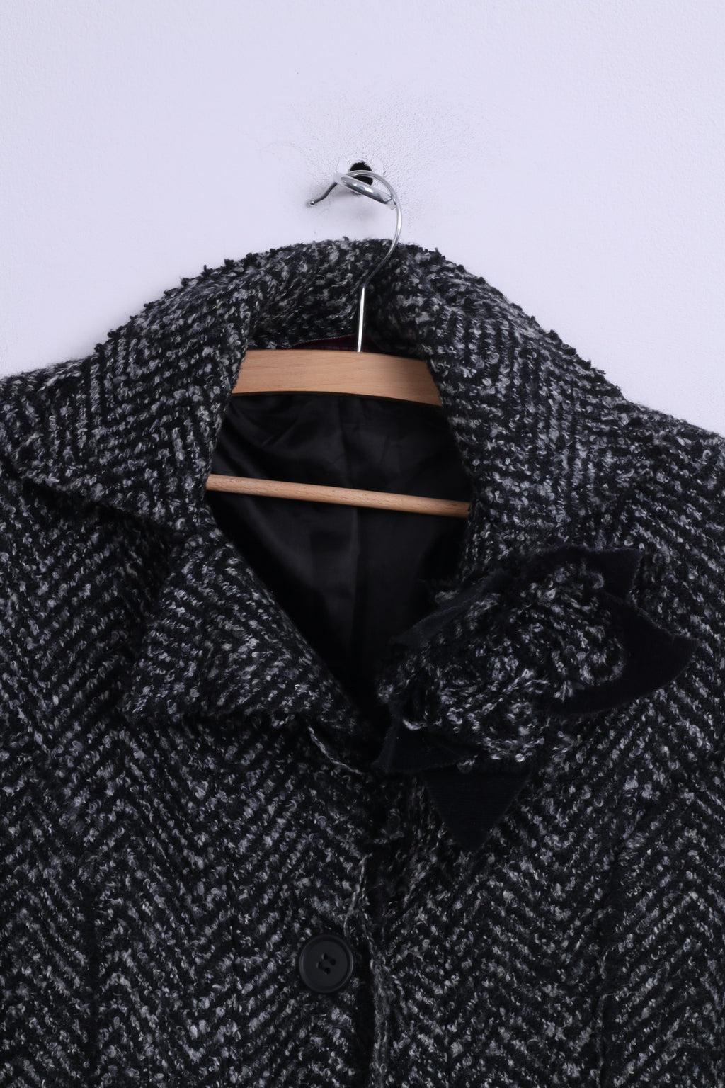 Giacca da Donna in Acrilico Grigio Italia Rinascimento Giacca Monopetto