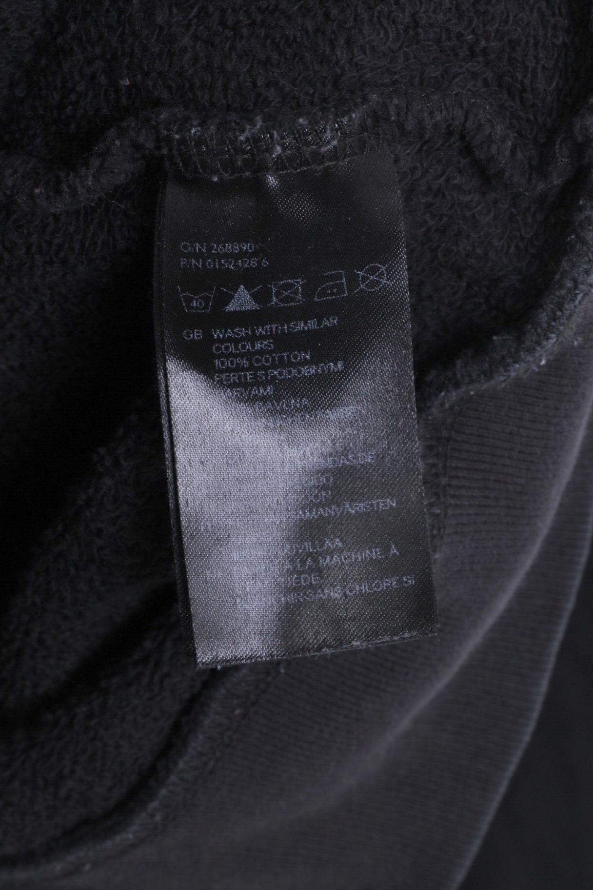 Divided Womens 10 36 S Sweatshirt Black Cotton Kiss Music Graphic