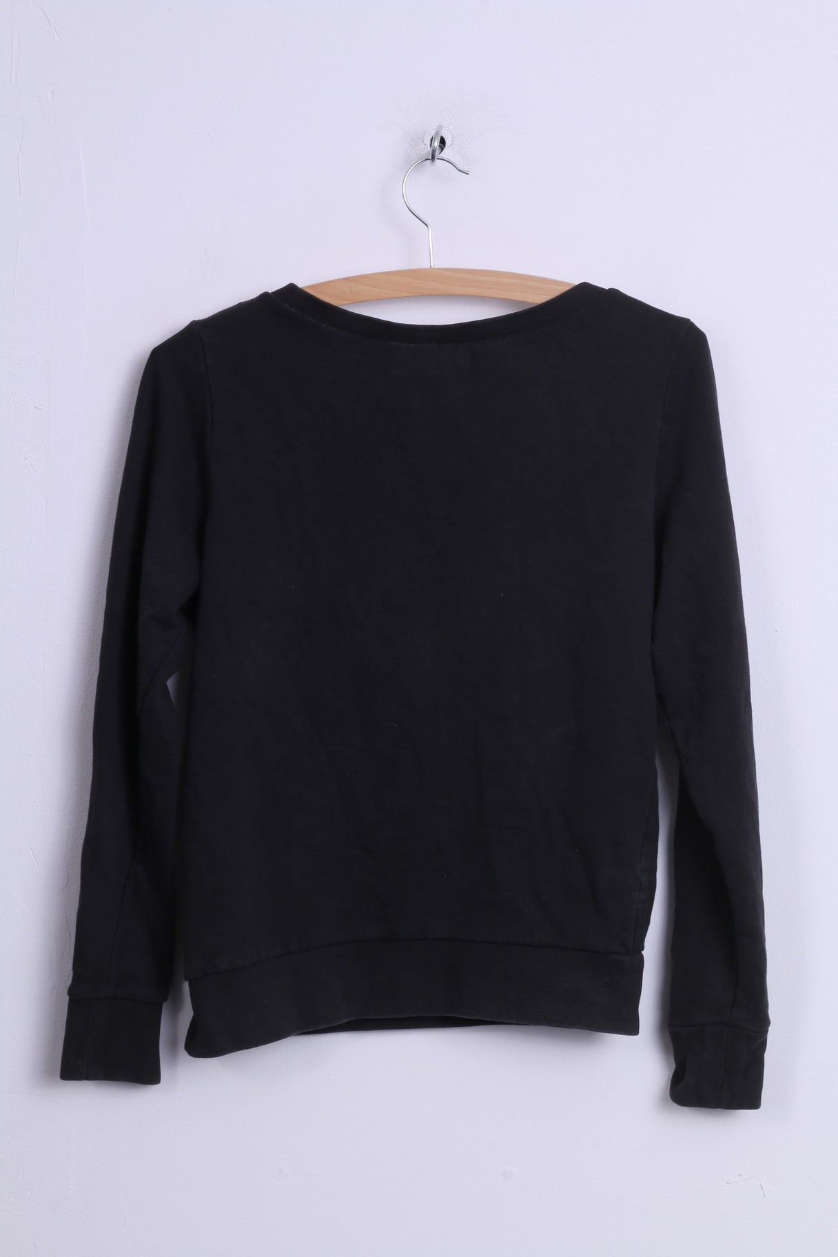 Divided Womens 10 36 S Sweatshirt Black Cotton Kiss Music Graphic