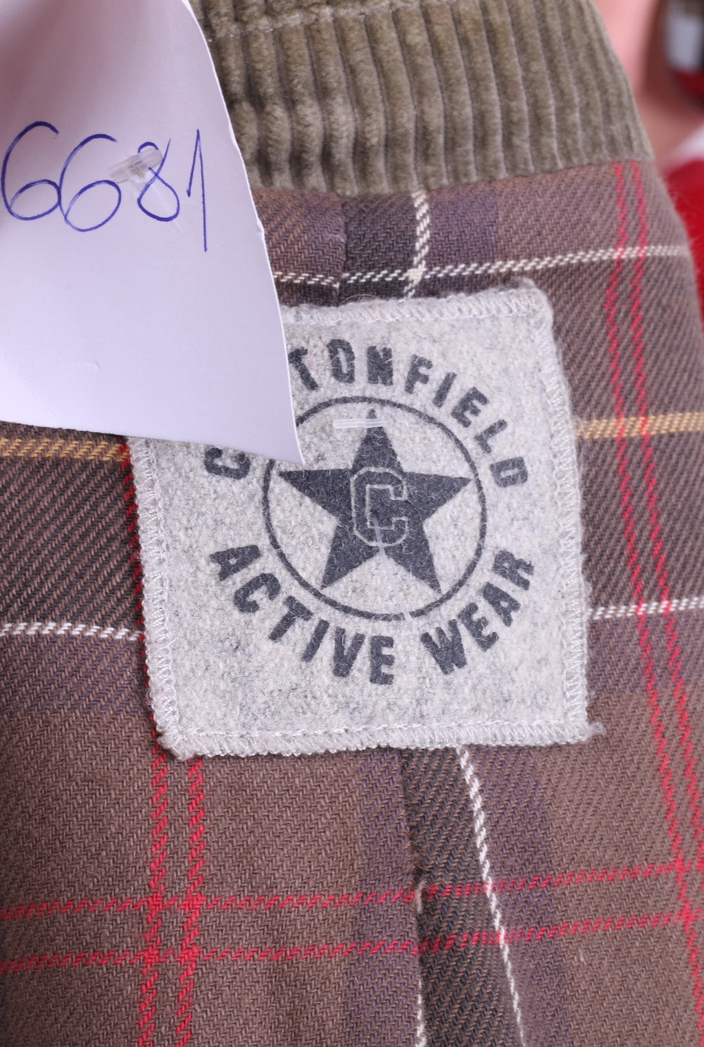 Cottonfield Active Wear Mens 48 S/M Corduroy Blazer Brown Cotton Jacket - RetrospectClothes